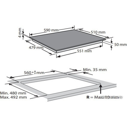 Варочная панель Whirlpool WL S6960 BF