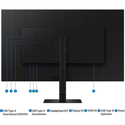 Монитор Samsung ViewFinity S8 LS37D800EAUXEN