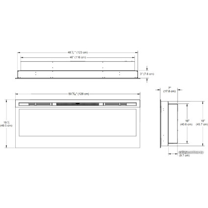 Электрокамин Dimplex Prism 50" BLF5051