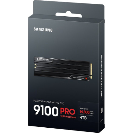 SSD Samsung 9100 Pro с радиатором 4TB MZ-VAP4T0CW