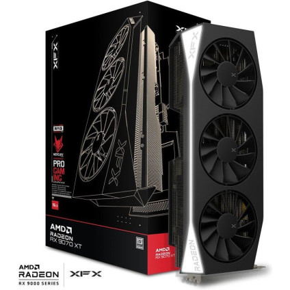 Видеокарта XFX Mercury AMD Radeon RX 9070 XT Gaming Edition RX-97TMERCB9