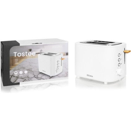 Тостер Zeegma Tostee White Wood