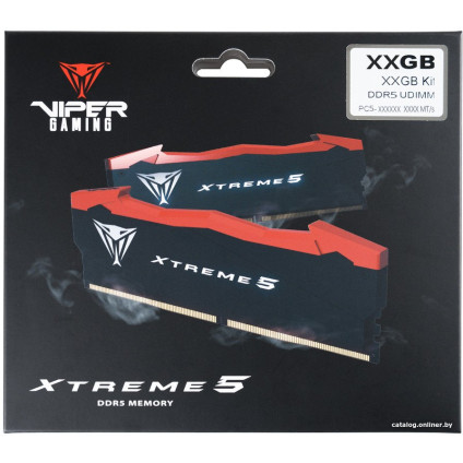 Оперативная память Patriot Viper Xtreme 5 2x16ГБ DDR5 7600МГц PVX532G76C36K