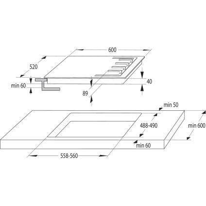 Варочная панель Gorenje G640XHS