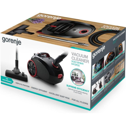 Пылесос Gorenje VCE21SFBKR