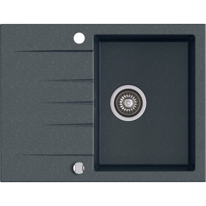 Кухонная мойка Kernau KGS V 4565A 1B1D Graphite