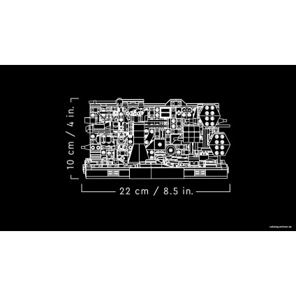 Конструктор LEGO Star Wars 75329 Диорама Бег по траншеям Звезды Смерти