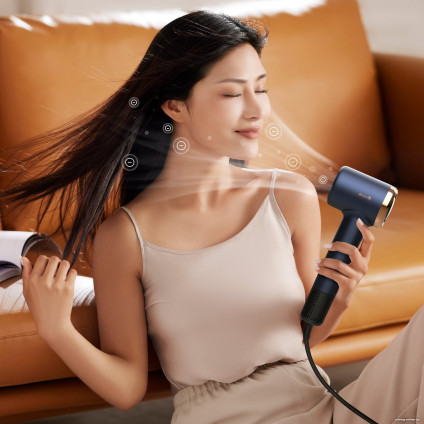 Фен Deerma DEM-CF50W (синий)