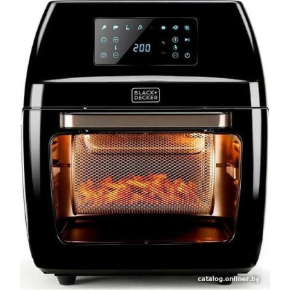 Аэрогриль (аэрофритюрница) Black & Decker BXAFO1200E