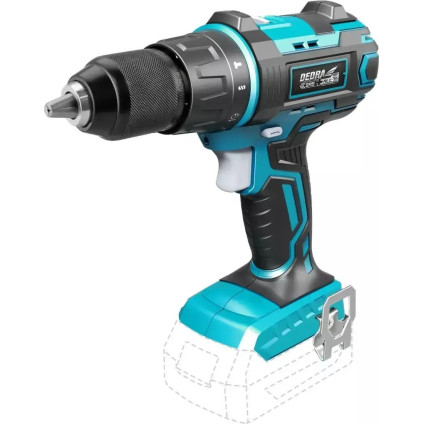 Ударная дрель-шуруповерт Dedra SAS+ALL DED7019 (с 1-им АКБ 2 Ач, сумка)