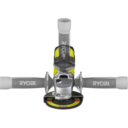 Угловая шлифмашина Ryobi R18AG-140S 5133003876 (с 1-им АКБ, сумка)