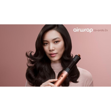 Фен-стайлер Dyson Airwrap Co-anda2x HS09 Straight+Wavy (евровилка, янтарный шелк)