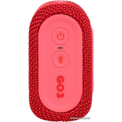 Беспроводная колонка JBL Go 3 (красный)