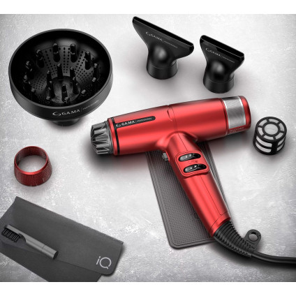Фен GA.MA IQ Litemax (красный)