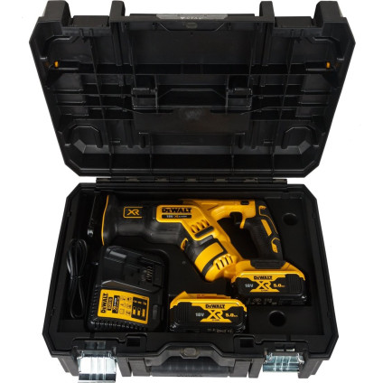 Сабельная пила DeWalt DCS367P2 (с 2-мя АКБ, кейс)
