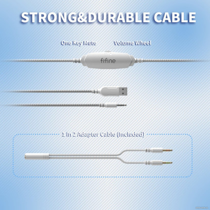 Наушники FIFINE H3 (белый)