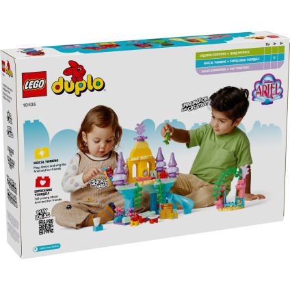 Конструктор LEGO Duplo 10435 Волшебный подводный дворец Ариэль