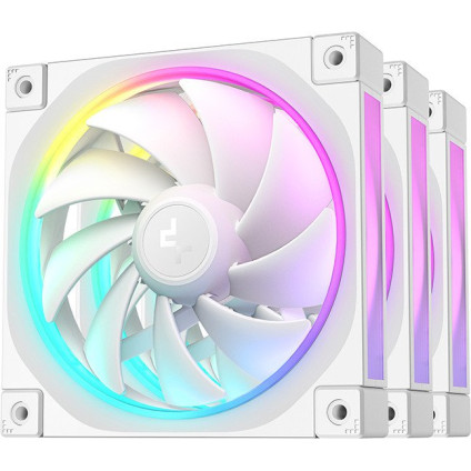 Комплект вентиляторов для корпуса DeepCool FL12 WH-3 IN 1 R-FL12-WHAPN3-G