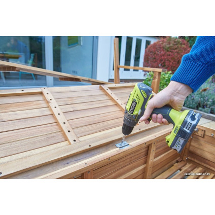 Ударная дрель-шуруповерт Ryobi R18PD2-220S 5133004459 (с 2-мя АКБ, сумка)