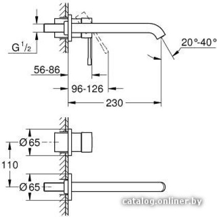 Смеситель Grohe Essence New 19967001 (хром)