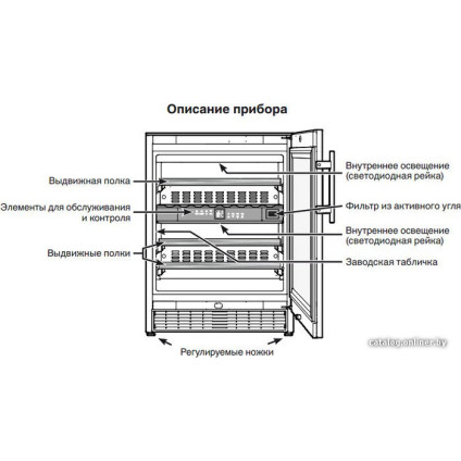 Винный шкаф Liebherr WTes 1672 Vinidor