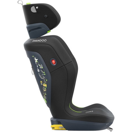 Детское автокресло Swandoo Charlie i-size (chia black)