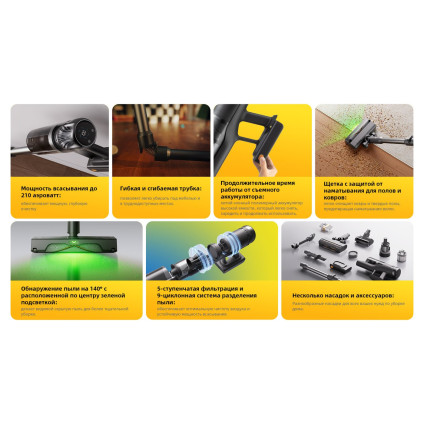 Пылесос Roborock H60 Ultra (с евровилкой)