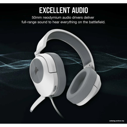 Наушники Corsair HS55 (белый)