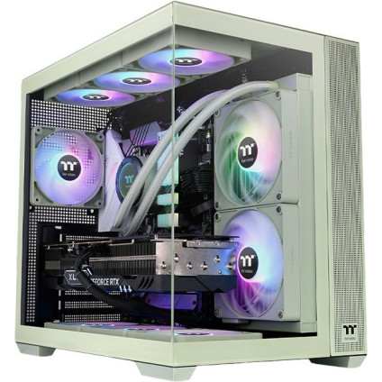 Корпус Thermaltake View 380 TG ARGB Matcha Green CA-1Z2-00MEWN-00