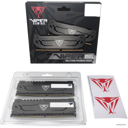 Оперативная память Patriot Viper Steel 2x32GB DDR4 PC4-25600 PVS464G320C6K