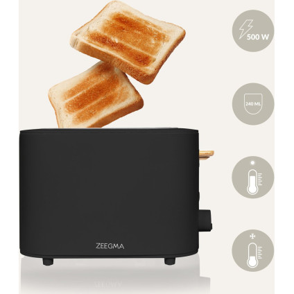 Тостер Zeegma Tostee Black Wood