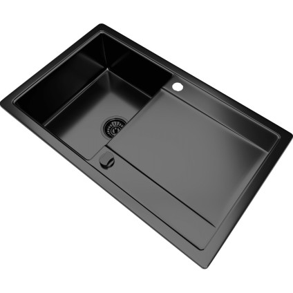 Кухонная мойка Kernau KGS Z 4575 1B1D Deep Black