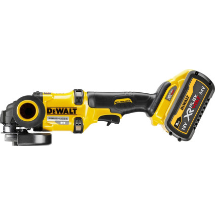 Угловая шлифмашина DeWalt DCG418X2 (с 2-мя АКБ, кейс)