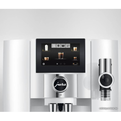 Кофемашина JURA J8 Piano White EA 15460