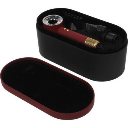 Фен Dyson HD16 Supersonic Nural Curly+Coily (евровилка, красный бархат/золотой)