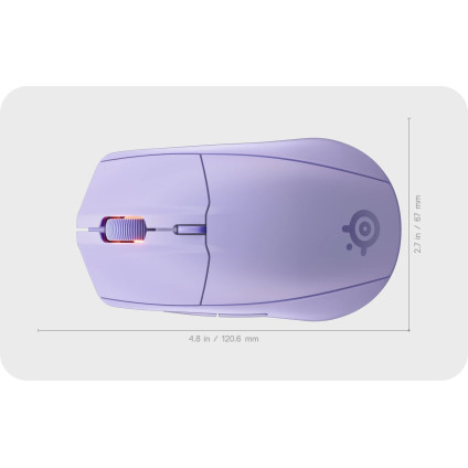 Игровая мышь SteelSeries Rival 3 Wireless Gen 2 (сиреневый)