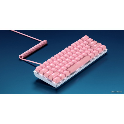 Набор аксессуаров Razer PBT Keycap + Coiled Cable Upgrade Set Quartz Pink