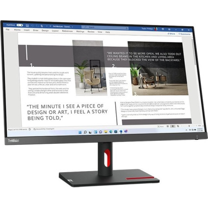 Монитор Lenovo ThinkVision S27i-30 63DFKAT4EU