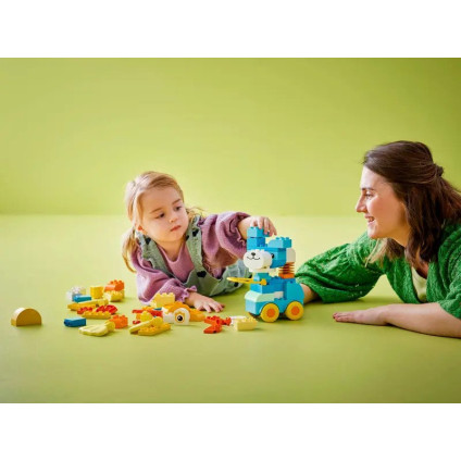Конструктор LEGO Duplo Животные на колесах 3в1 10448