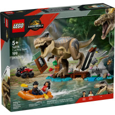 Конструктор LEGO Jurassic World Побег по реке от Ти-Рекса 76975