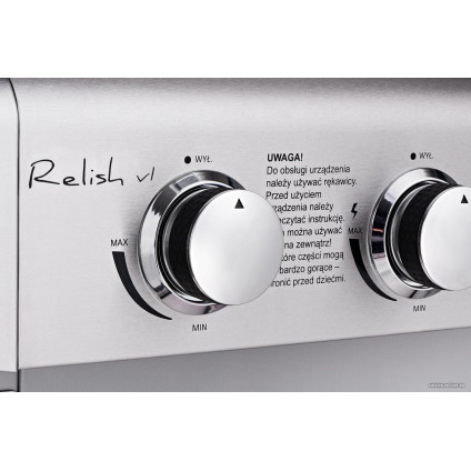 Газовый гриль для дачи Koler Relish v1 (серебристый)
