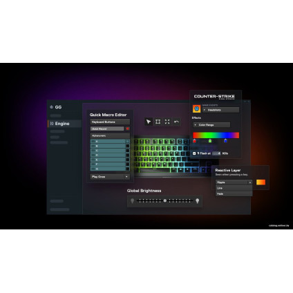 Клавиатура SteelSeries Apex 3 TKL (нет кириллицы)