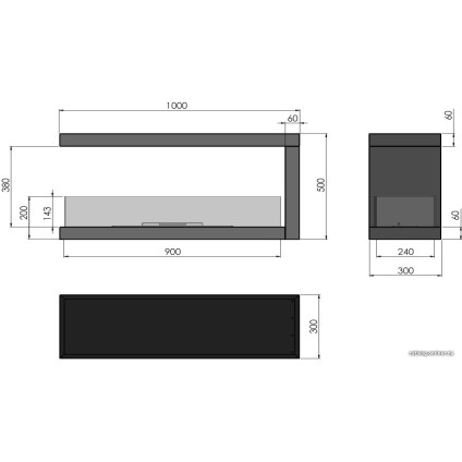 Биокамин Infire Inside U1000.2