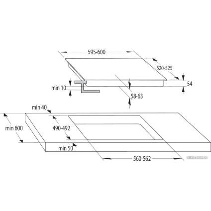 Варочная панель Gorenje GI6421BX