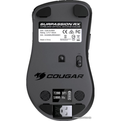 Игровая мышь Cougar Surpassion RX (черный)