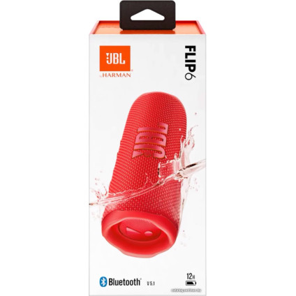 Беспроводная колонка JBL Flip 6 (красный)