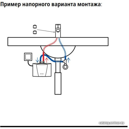 Проточный электрический водонагреватель Clage MBH 4