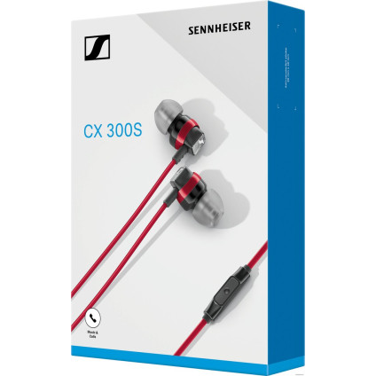 Наушники Sennheiser CX 300S (красный)