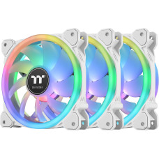 Комплект вентиляторов для корпуса с контроллером Thermaltake SWAFAN 12 RGB Radiator Fan TT Premium Edition White CL-F145-PL12SW-A
