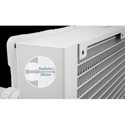 Система жидкостного охлаждения для процессора Arctic Liquid Freezer III 240 A-RGB White ACFRE00150A